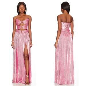 Bronx and Banco Sonny -Pink Maxi Dress